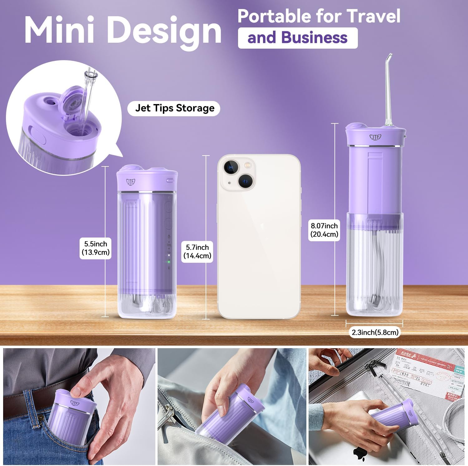 JTF F200 Portable Water Flosser