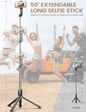 Anxre Selfie stick with reinforced Tripod - 50" | ANXST01