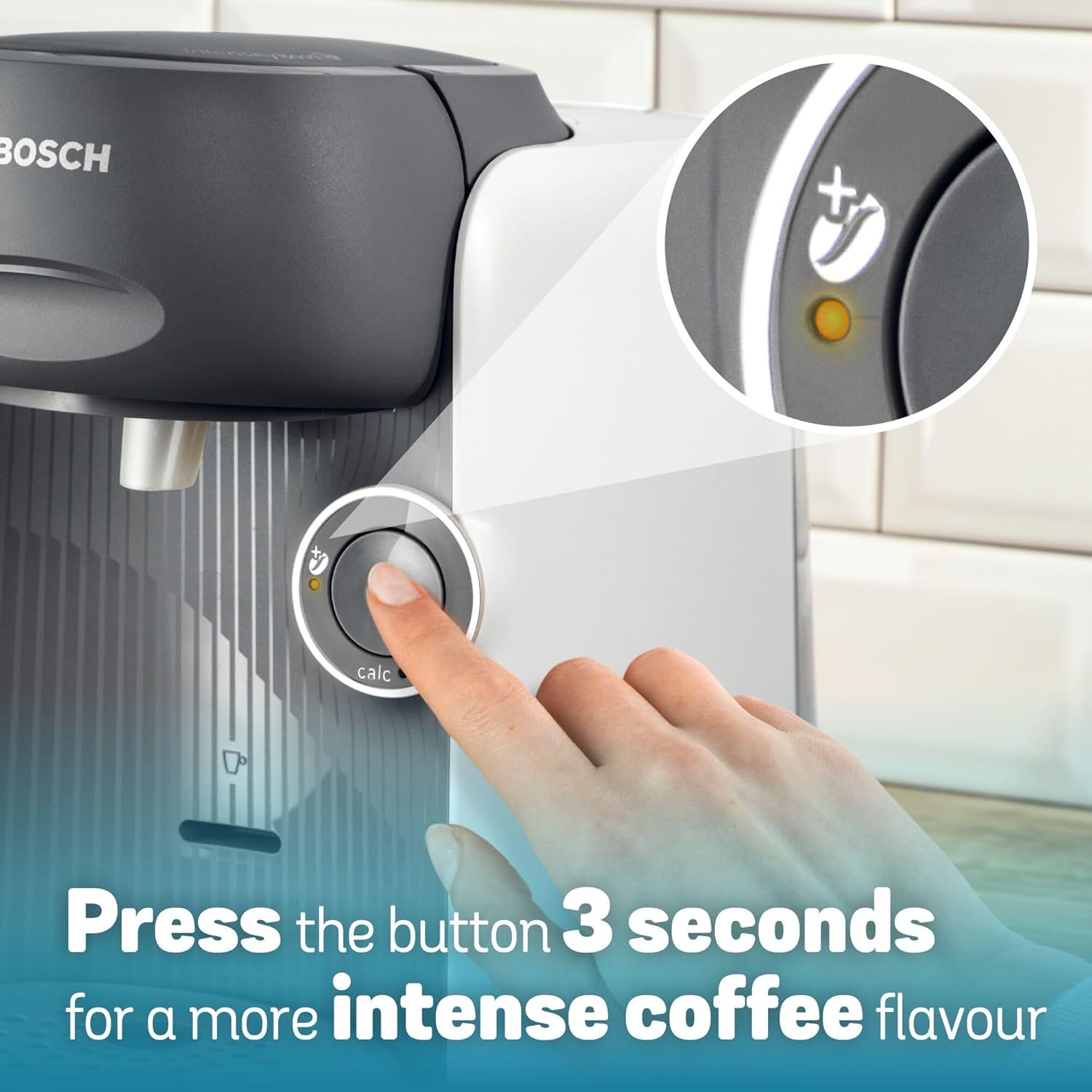 Tassimo by Bosch Finesse Friendly Pod Coffee Machine - White