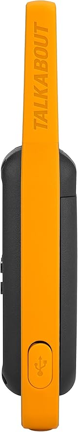 Lot de 2 talkies-walkies bidirectionnels Motorola Talkabout T82 Extreme - Jaune / Noir
