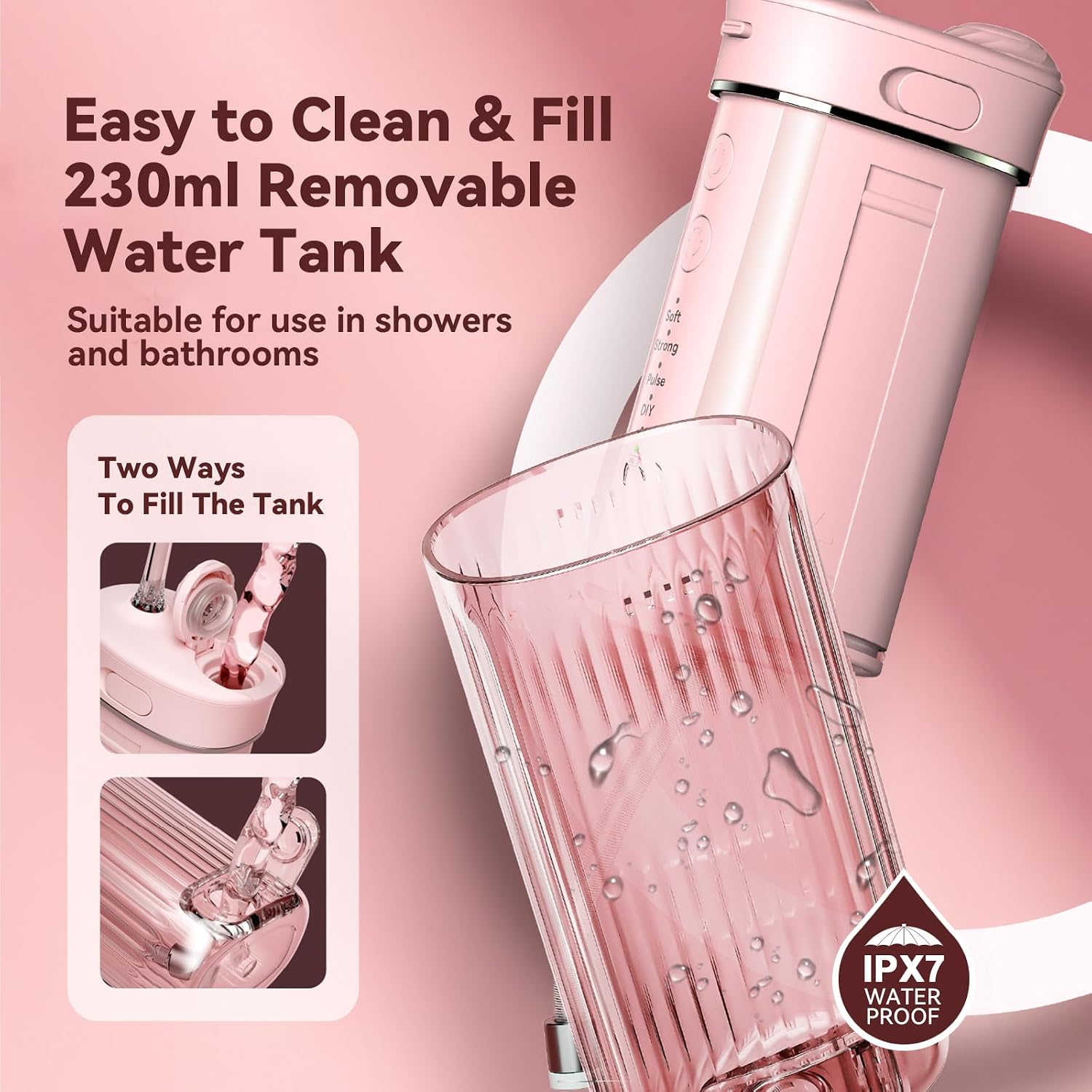 JTF F200 Portable Water Flosser