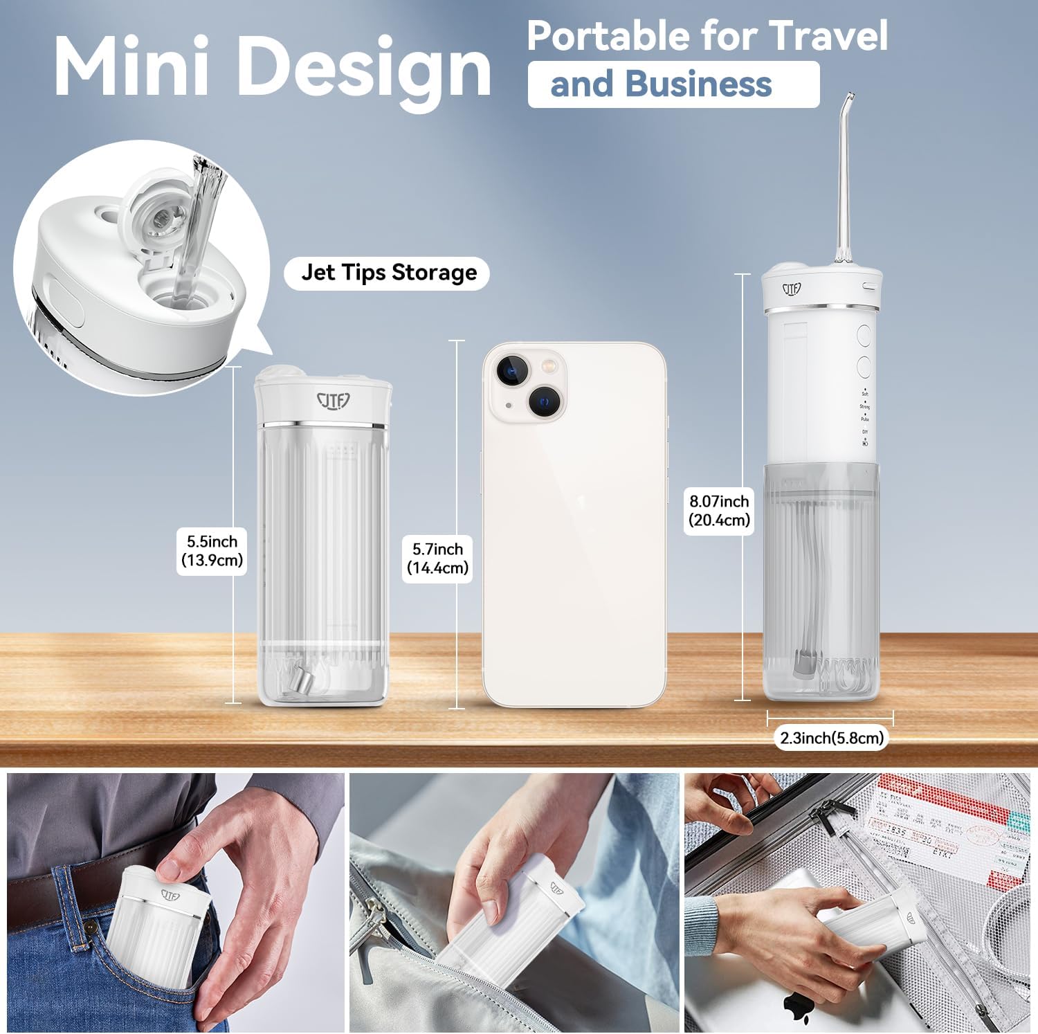 JTF F200 Portable Water Flosser