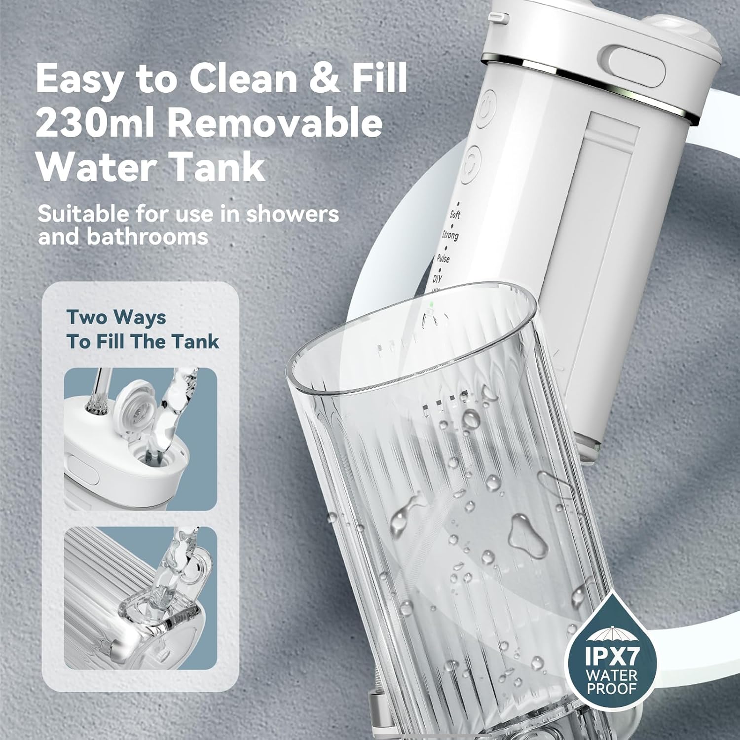 JTF F200 Portable Water Flosser