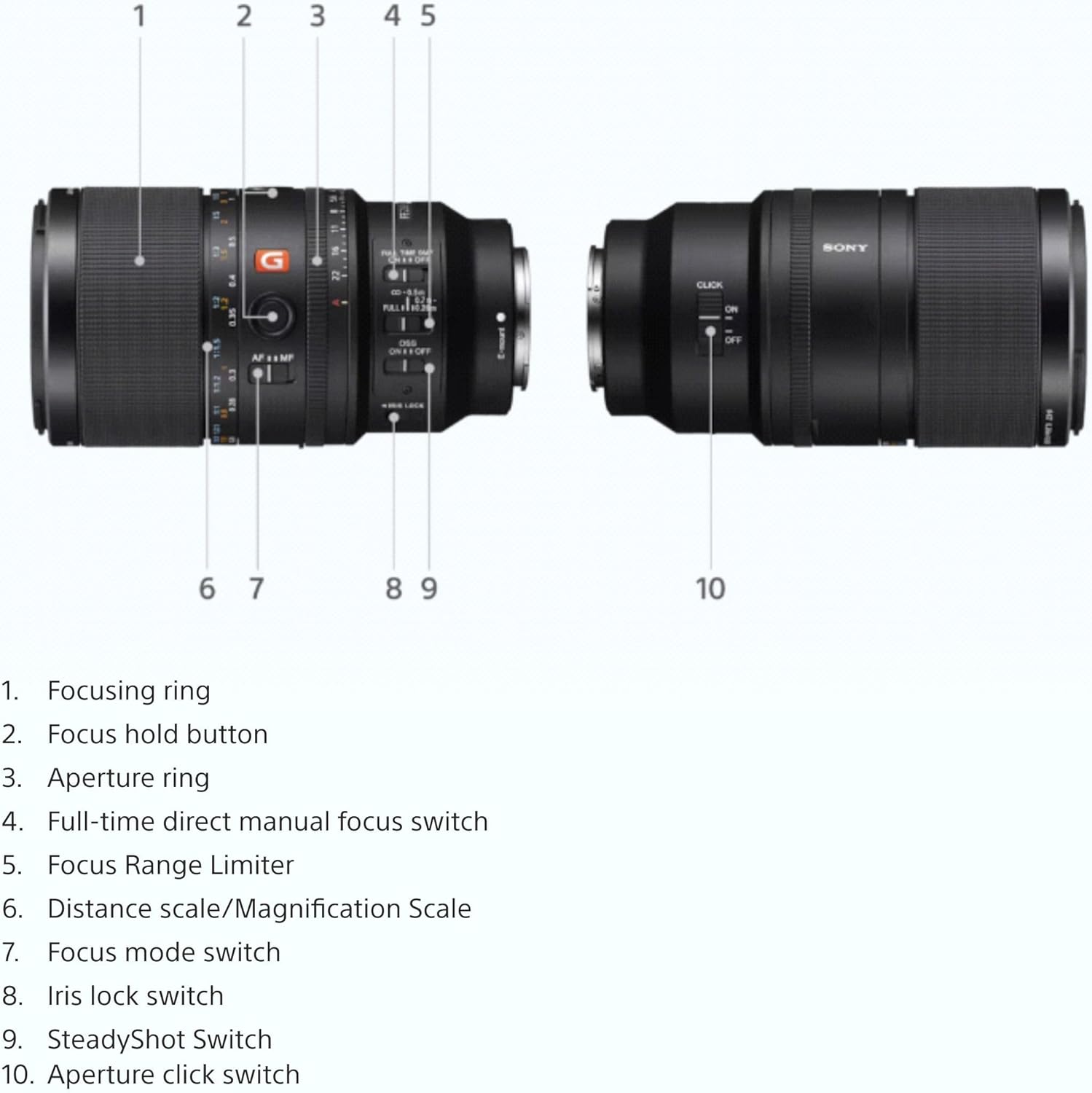 Sony FE 100mm F2.8 Macro GM OSS