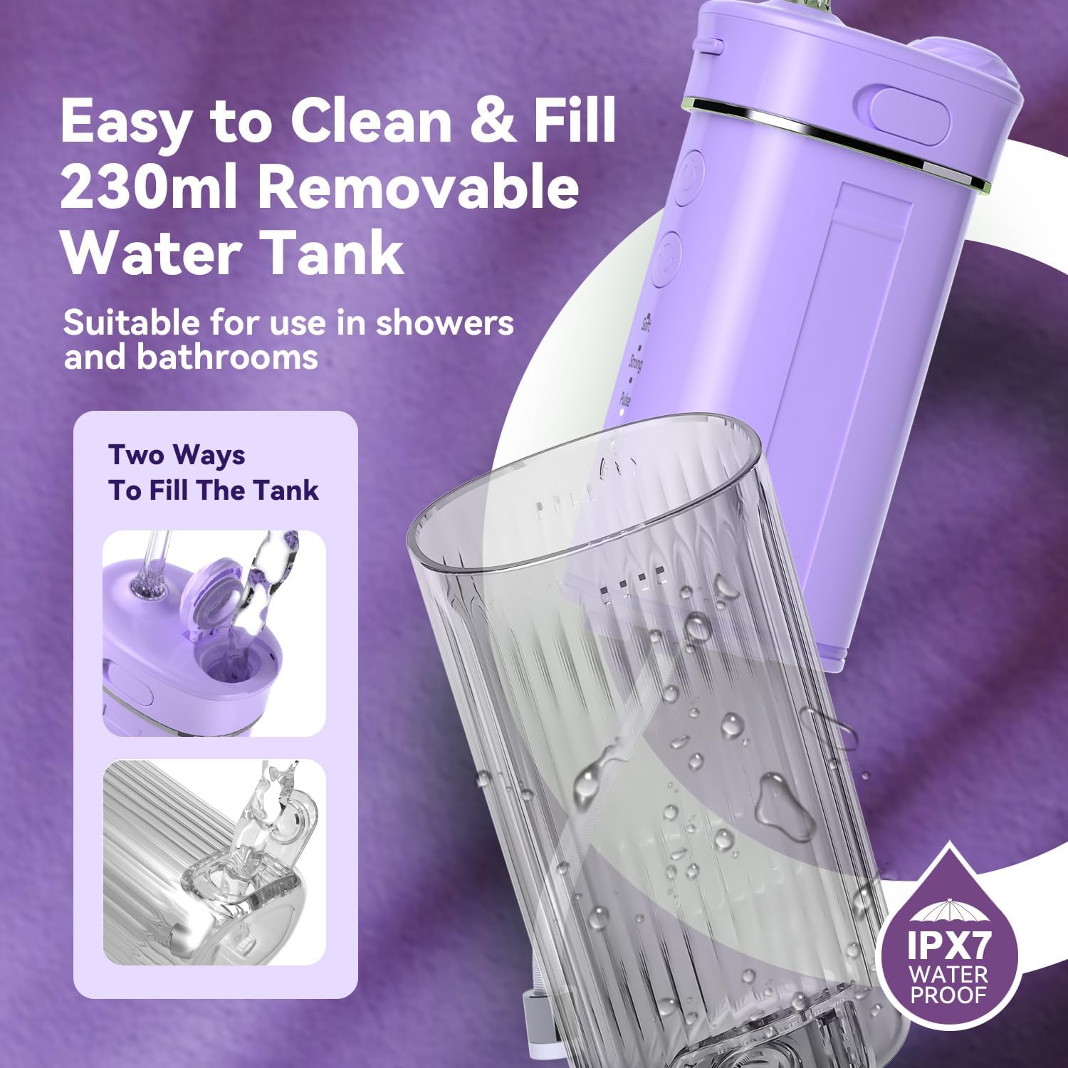 JTF F200 Portable Water Flosser