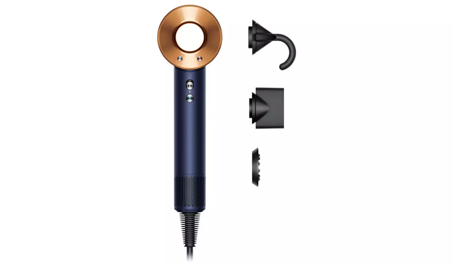 Dyson Supersonic Hair Dryer Straight - Wavy Prussian blue