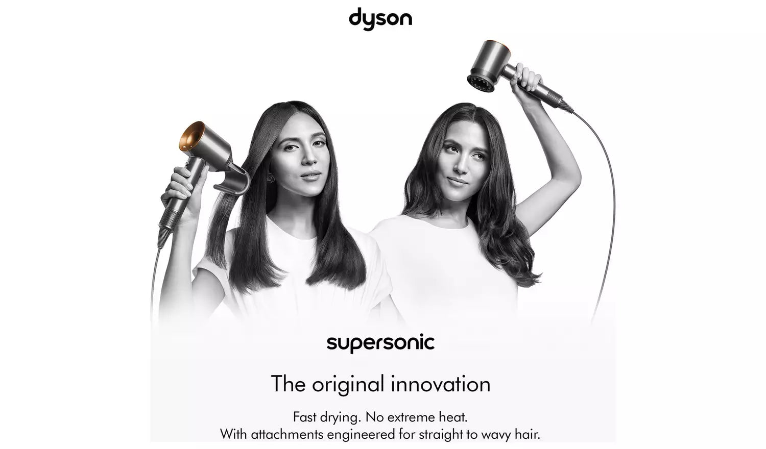 Dyson Supersonic Hair Dryer Straight - Wavy Prussian blue
