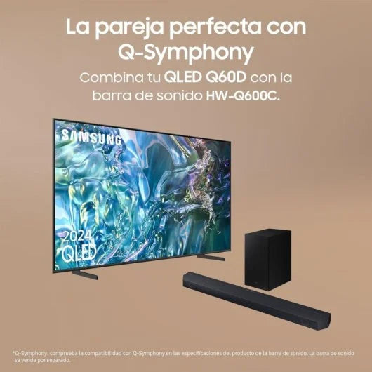 Samsung Q60D QLED 4K 108cm 43" Smart TV 2024 | TQ43Q60DAUXXC