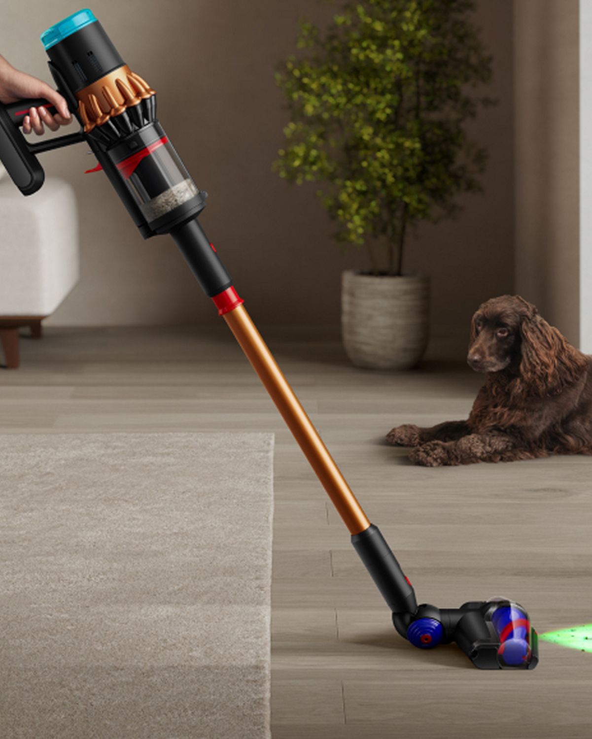 Dyson V16 Piston Animal Submarine Wet & Dry Vacuum Cleaner - Black/Copper