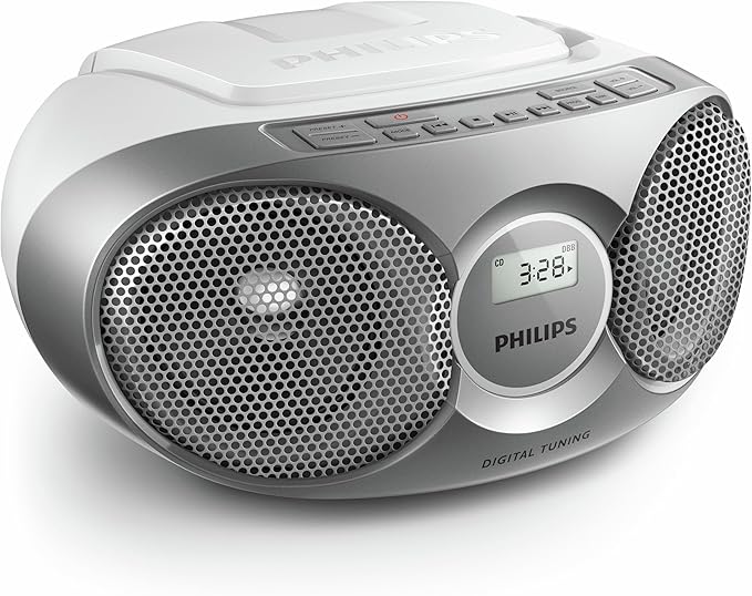 Philips portable stereo system 3 W Silver | AZ215S/12