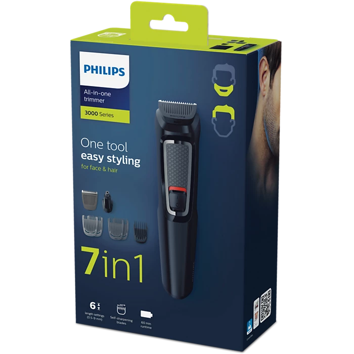Philips All-in-one trimmer 3000 series, 7-in-1, Face and Hair | MG3720/15