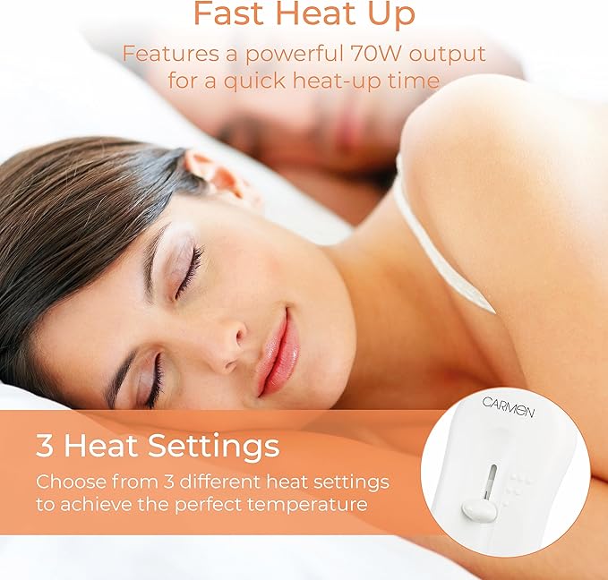 Carmen, Full Size Double Heated Under Blanket | C81196