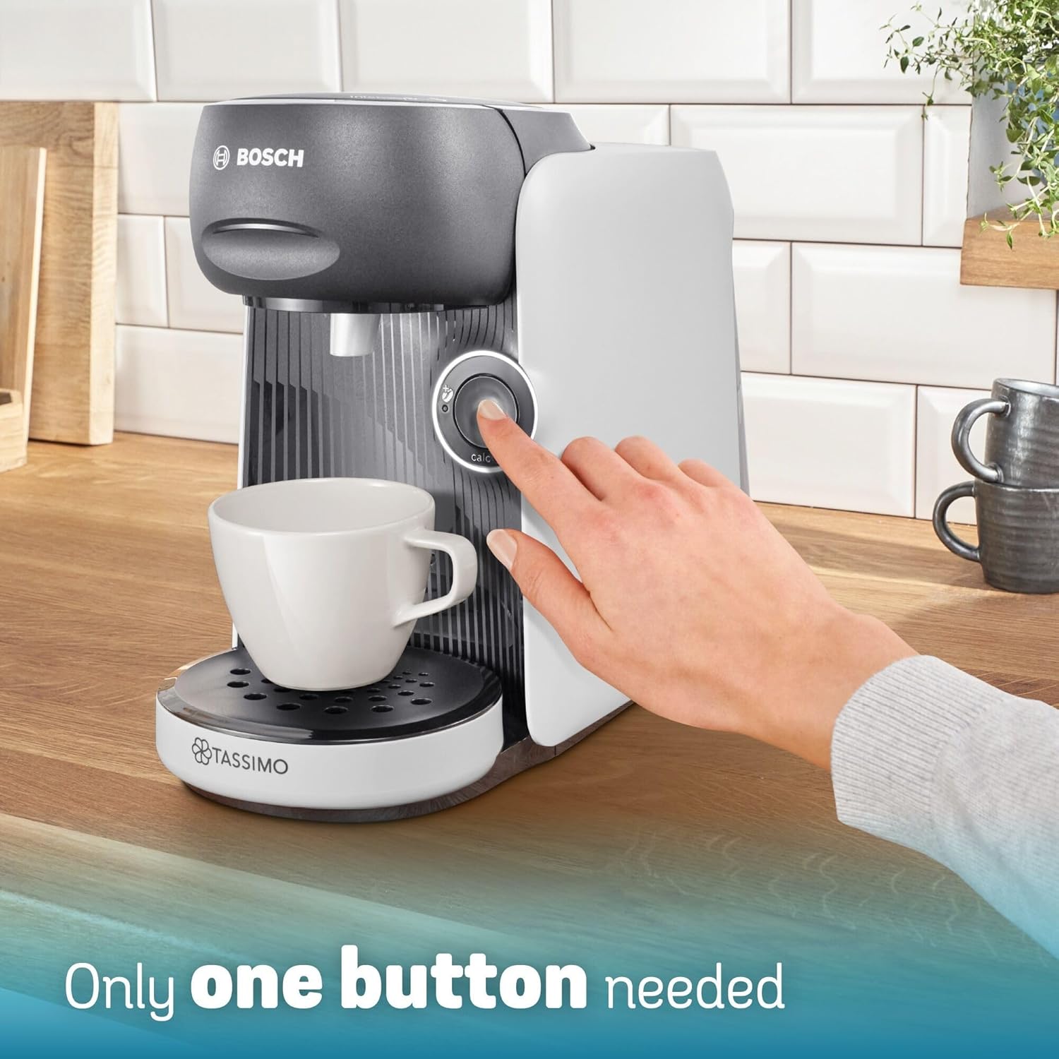 Tassimo by Bosch Finesse Friendly Pod Coffee Machine - White