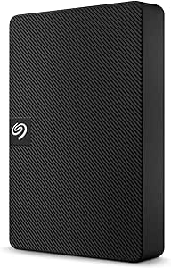 Seagate Expansion Portable, 4TB, External Hard Drive, 2.5 Inch, USB 3.0, for Mac and PC | STKM4000400