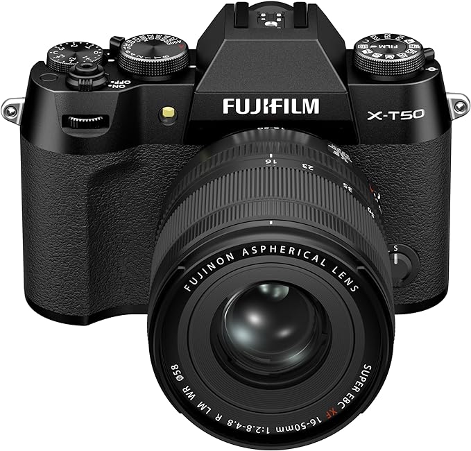 Fujifilm X-T50 with XF16-50mm Kit - Black