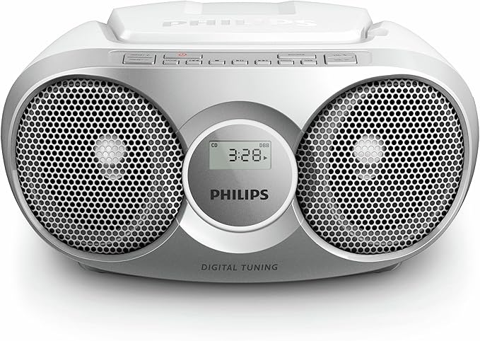 Philips portable stereo system 3 W Silver | AZ215S/12