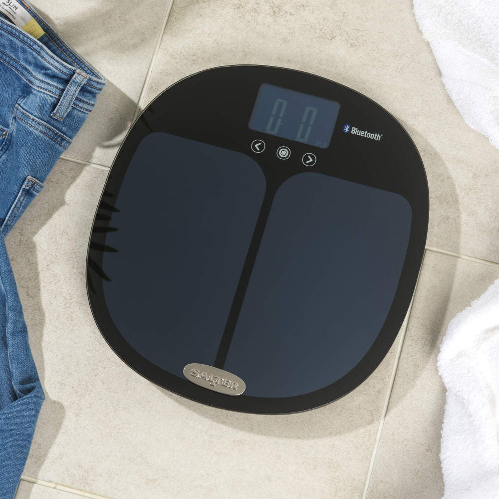Salter Curve Bluetooth Smart Analyser Bathroom Scale
