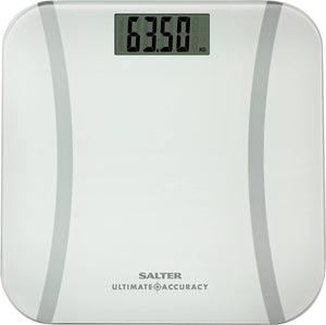Salter Ultimate Accuracy Bathroom Scales | White - 9073 WH3R