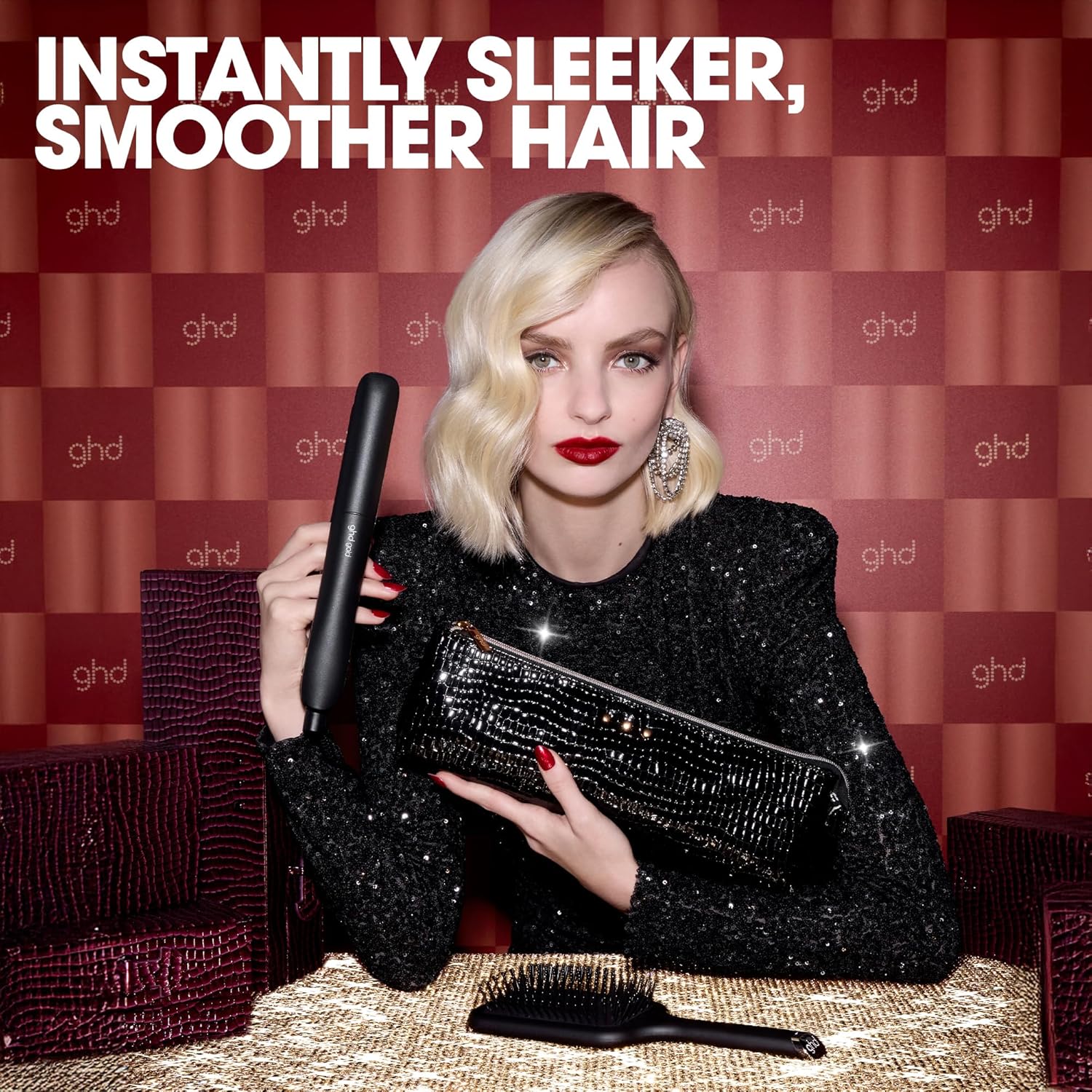 GHD Gold Hair Straighteners Gift Set
