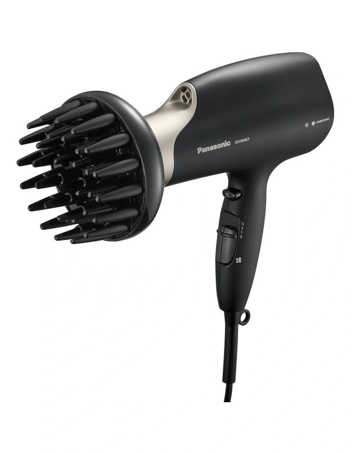 Panasonic Hair Dryer with Nanoe and Oscillating Quick-Dry Nozzle - EH-NA67