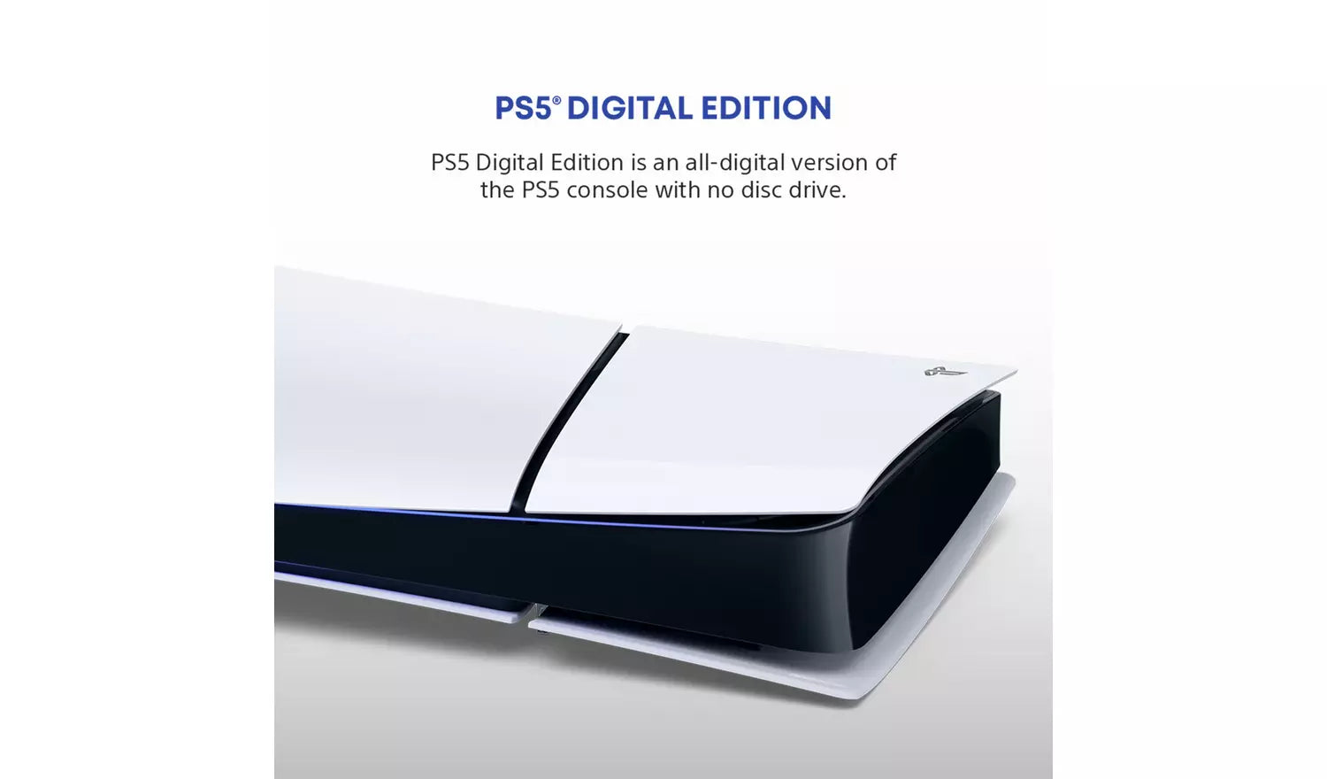 PlayStation 5 Digital Edition 825GB – Two DualSense Wireless Controllers Bundle