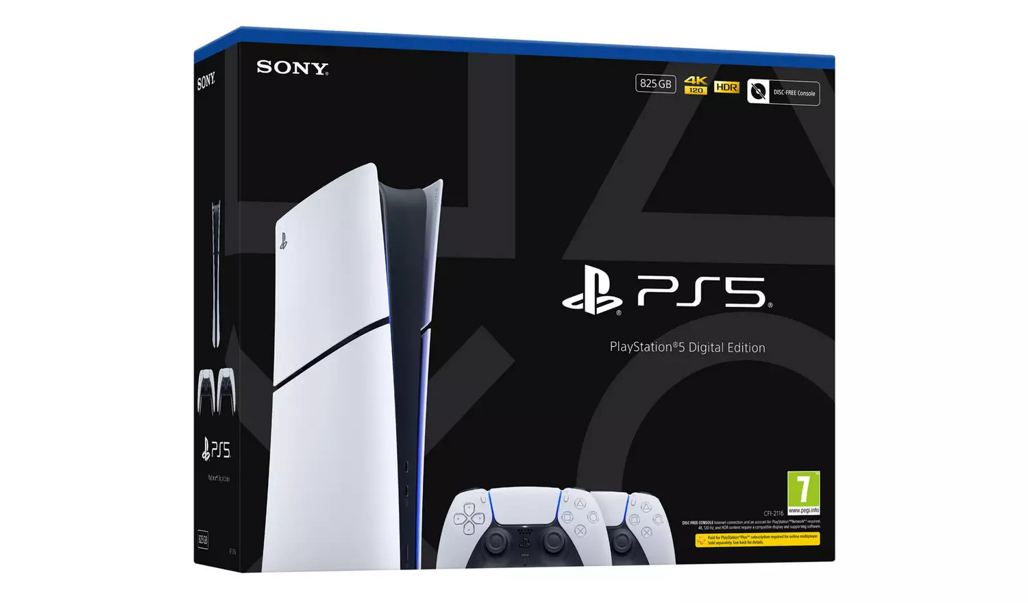 PlayStation 5 Digital Edition 825GB - Slim Console
