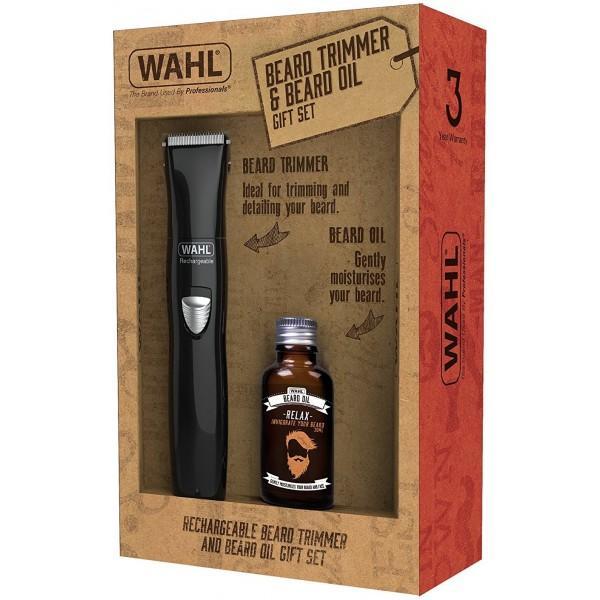 Wahl Beard Trimmer & Beard Oil Gift Set - 9865-805