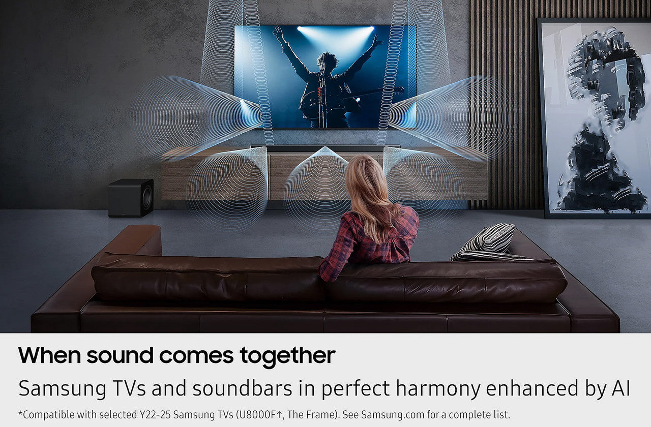 Samsung HW-QS700F 3.1.2-Channel Dolby Atmos Soundbar System