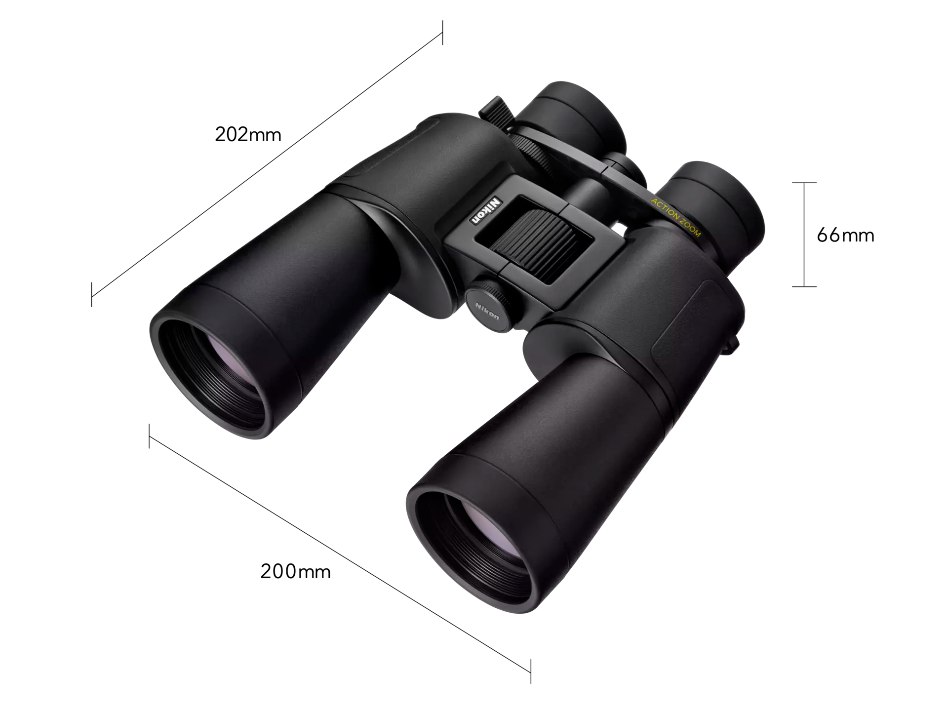 Nikon Action Zoom 10-22x50 Binoculars