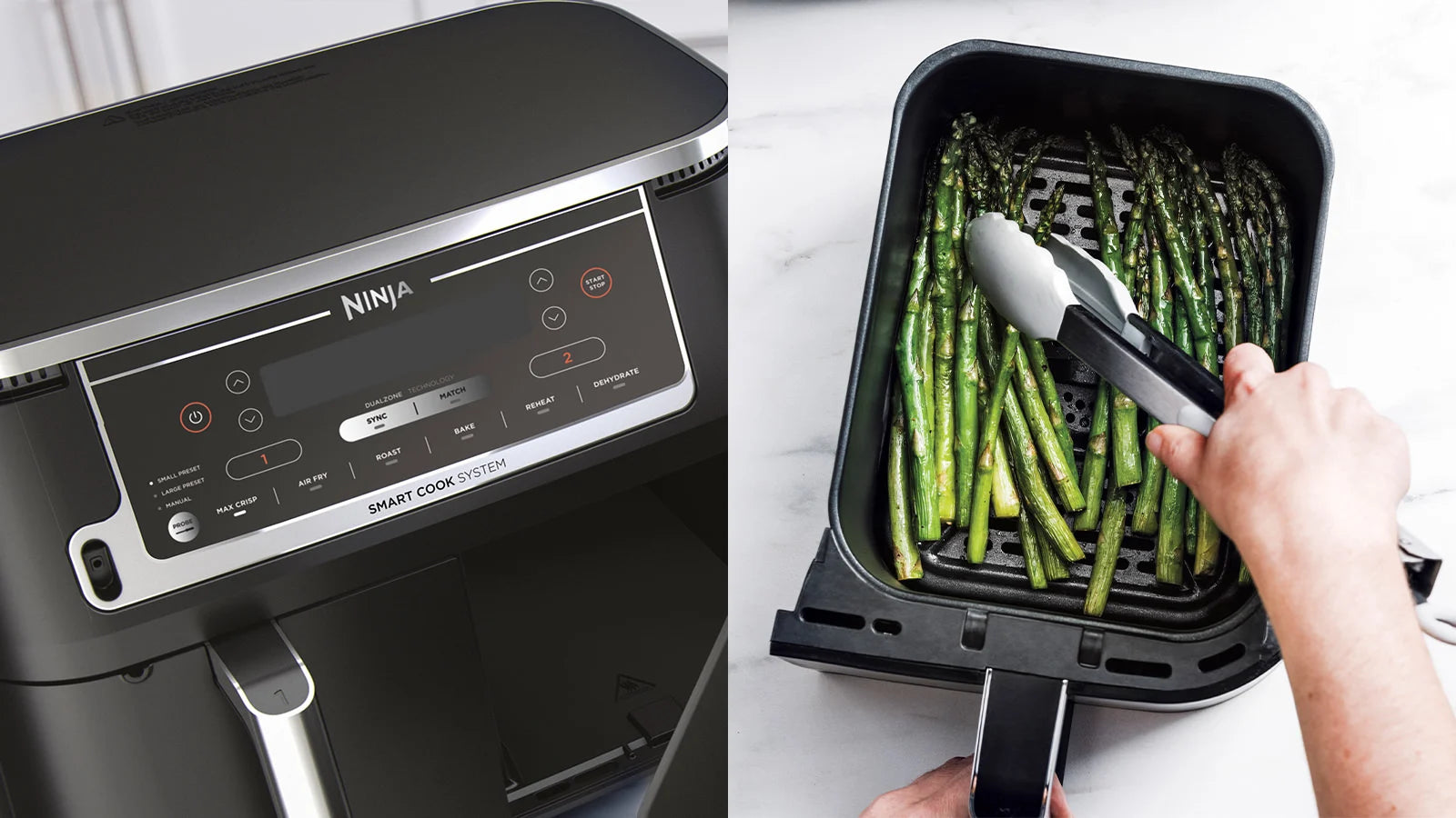 Ninja Foodi MAX Dual Zone Smart Cook Air Fryer, Black