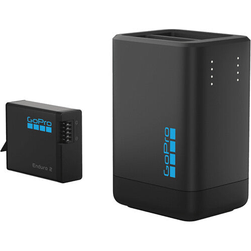 GoPro Dual-Battery Charger with Enduro 2 Battery for MISSION 1/HERO13 - AGDBD-001
