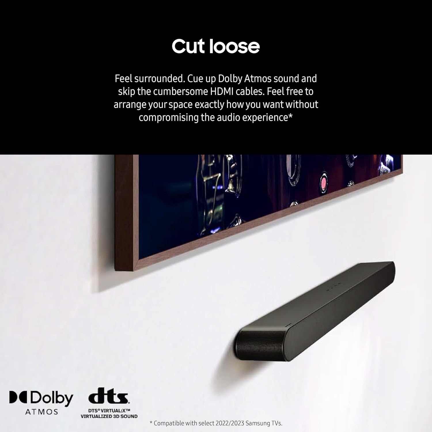 Samsung 5.0 Channel Wireless Soundbar with Dolby Atmos - HWS60DZF