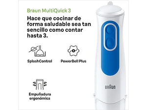 Braun MultiQuick 3 Hand blender Omelette Chop | MQ3025WH