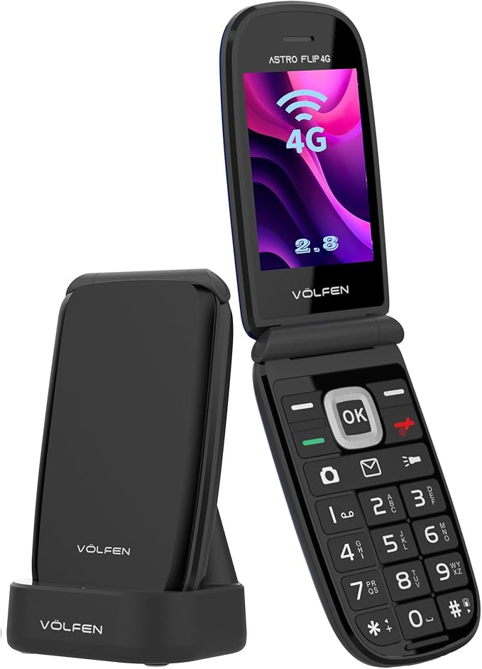 Volfen Astro Flip 4G Black