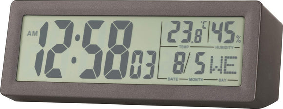 Acctim Karminski Digital Alarm Clock | Grey