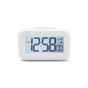 Acctim Kitto Digital Alarm Clock | White