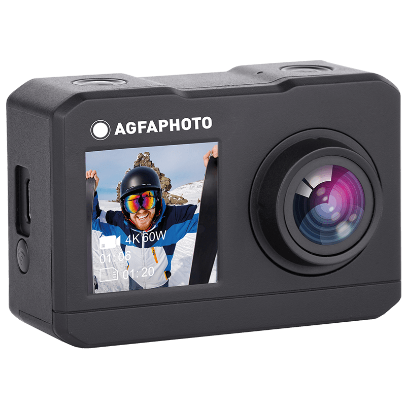 Cámara de acción AgfaPhoto Realimove AC7000 | Negra 