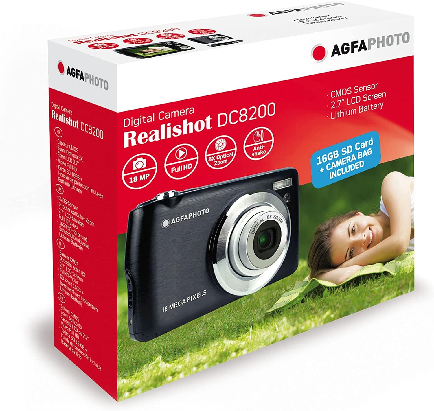 Cámara digital compacta Agfa Photo Realishot DC8200