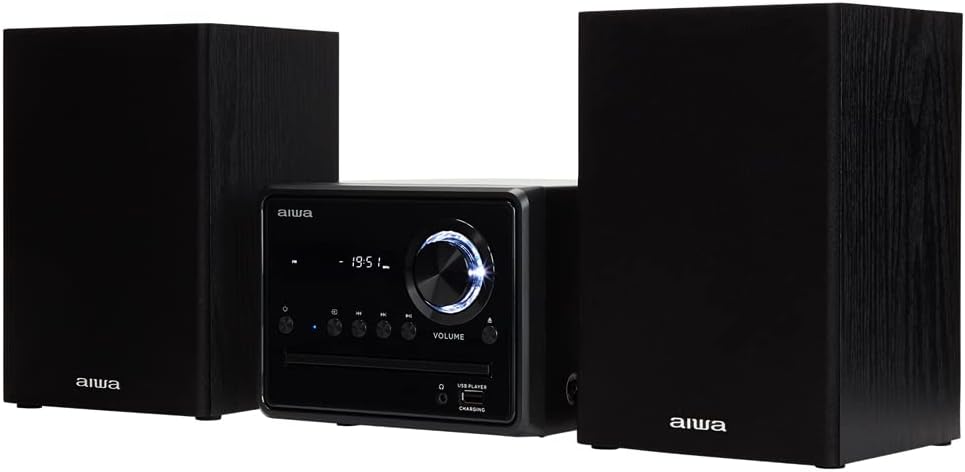 Aiwa Bluetooth Mini Stereo Hi-Fi System | MSBTU300
