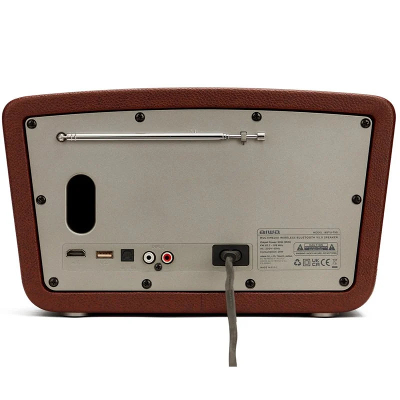 Altavoz Bluetooth Aiwa 50W Marrón | BSTU750BR