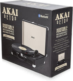Akai Bluetooth Rechargeable Turntable in Briefcase Style -A60011N