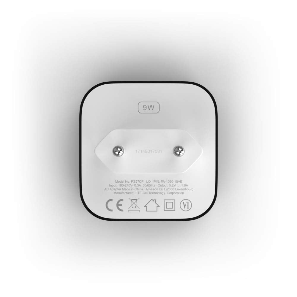 Amazon 9W PowerFast Original OEM USB Charger and Power Adaptor