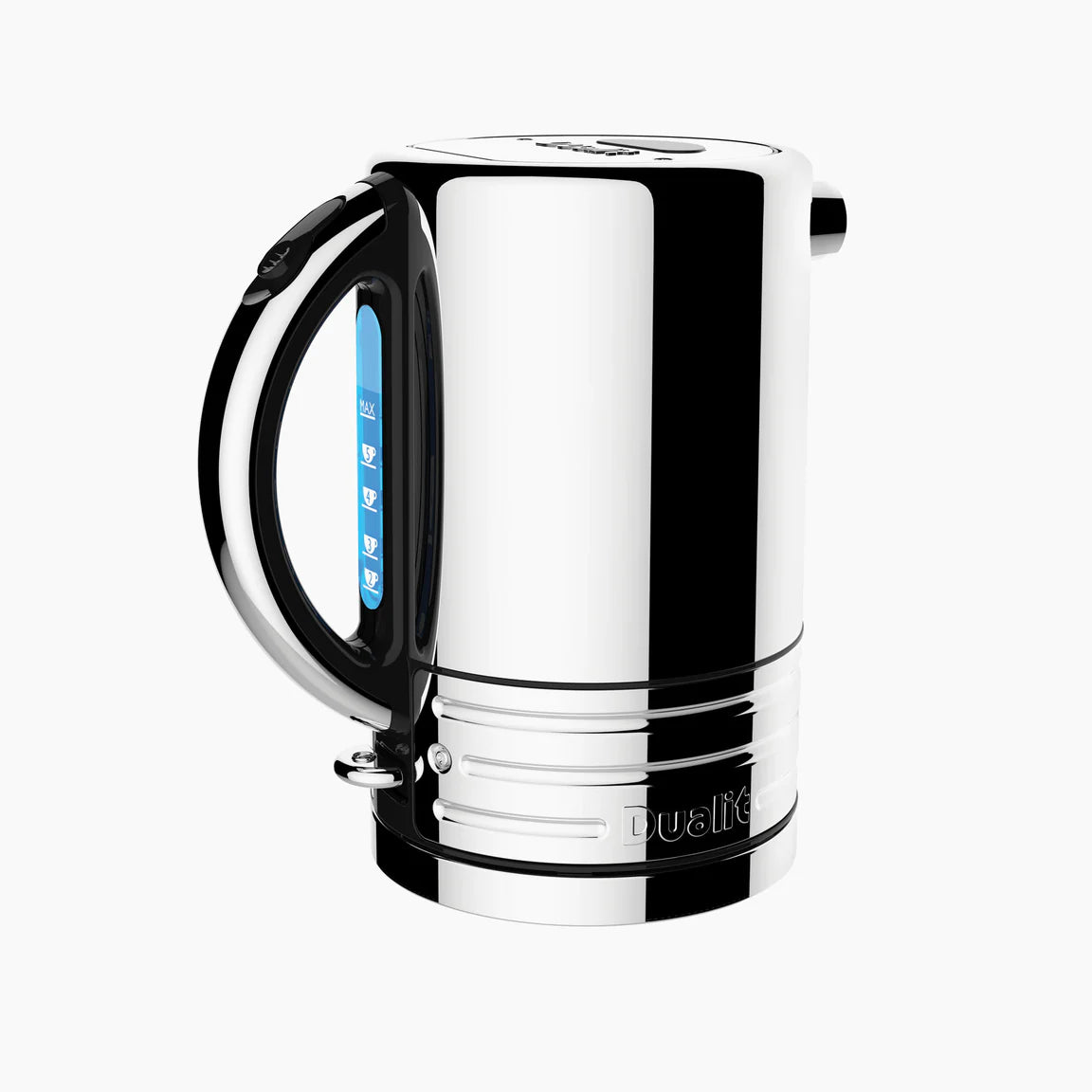 Dualit Architect Kettle 1.5L -  Black body with stainless steel panels