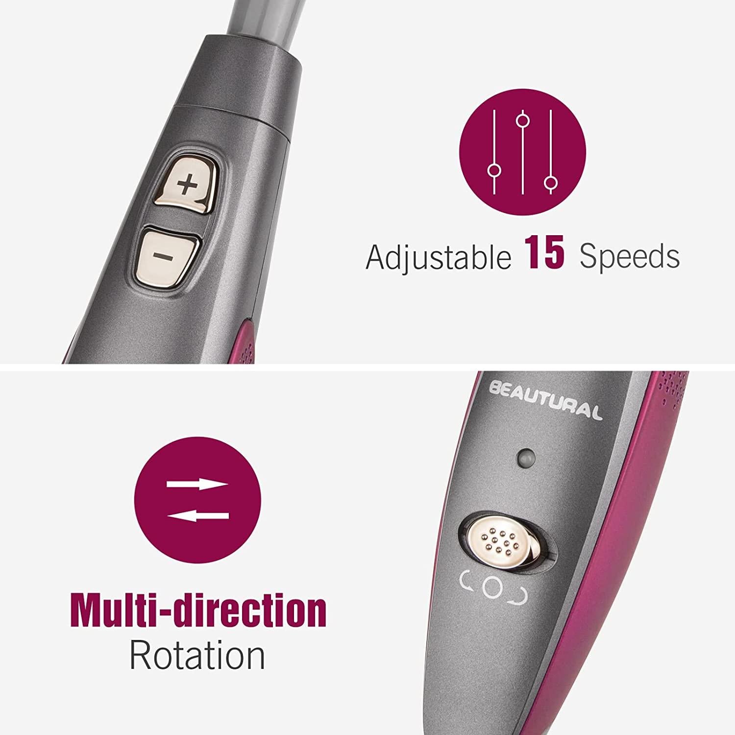 BEAUTURAL Professional Manicure and Pedicure Kit - HC-383