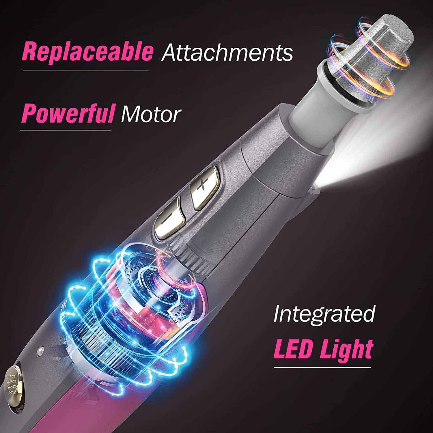 BEAUTURAL Professional Manicure and Pedicure Kit - HC-383