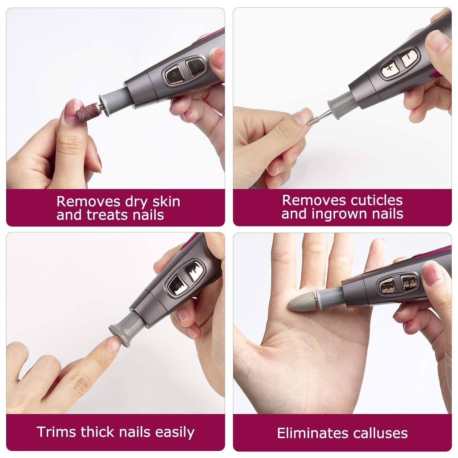 BEAUTURAL Professional Manicure and Pedicure Kit - HC-383