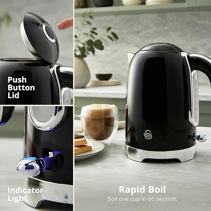 Swan Solace 1.7L SS Jug Kettle