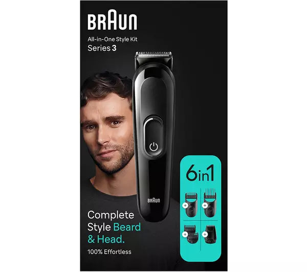 Braun Series 3 Cordless 6-in-1 Styling Kit - MGK3410