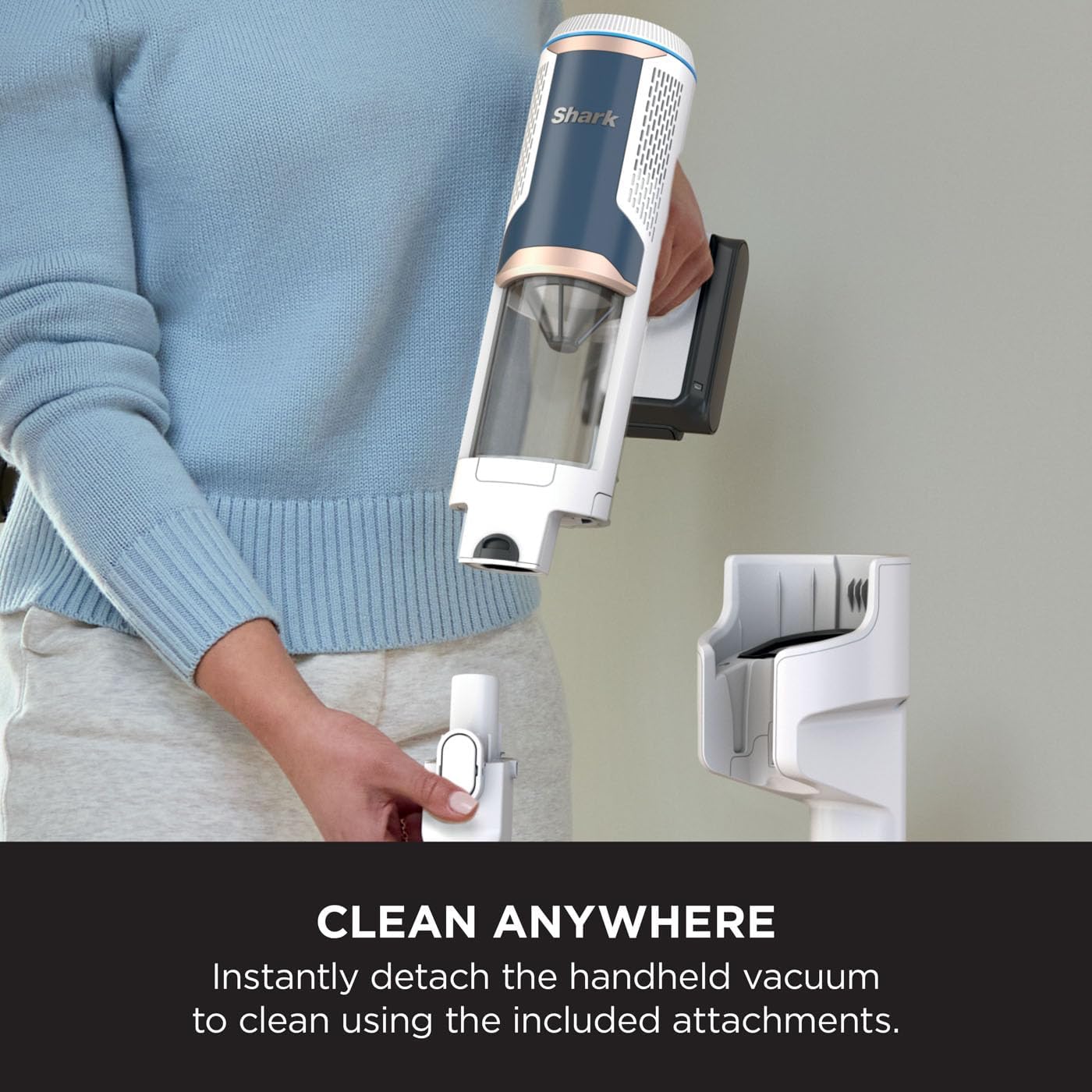Shark Cordless Stick Vacuum with Auto Empty System - BU3521UK