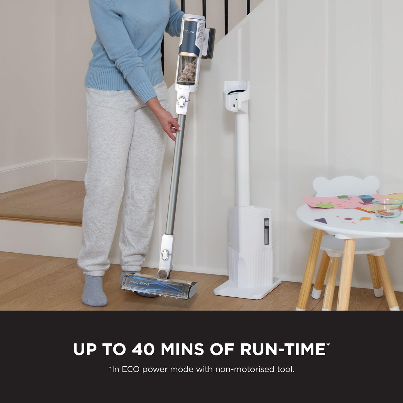 Shark Cordless Stick Vacuum with Auto Empty System - BU3521UK